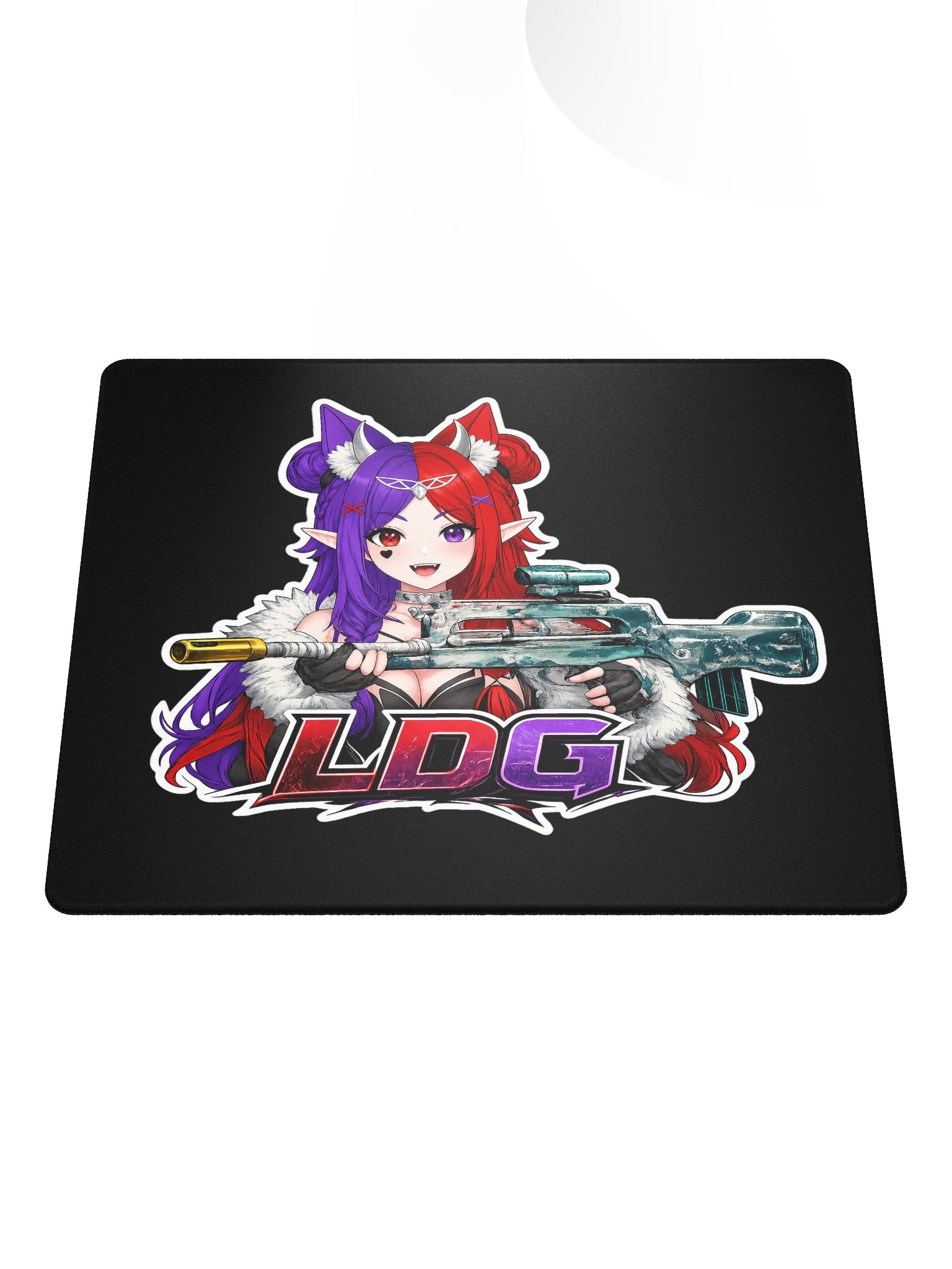 LDG R6 F2 DESK MAT (W /FULL DESK OPTION!) product image (2)