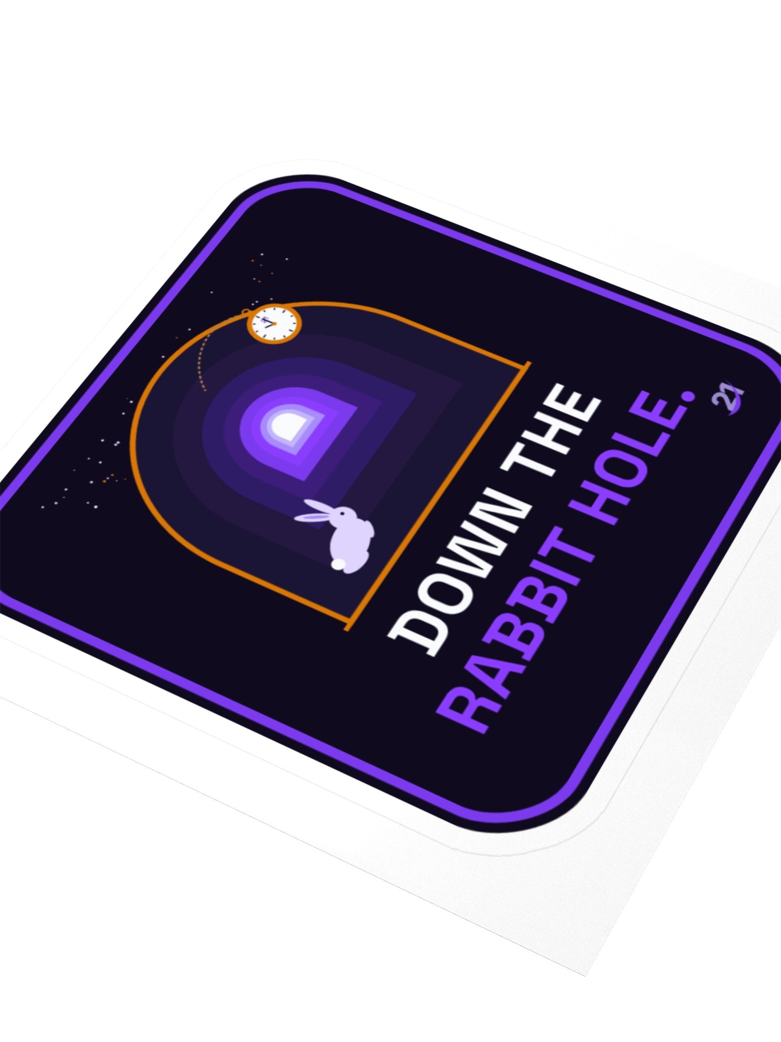 Went Down the Rabbit Hole, Came Back Remembering Sticker product image (3)