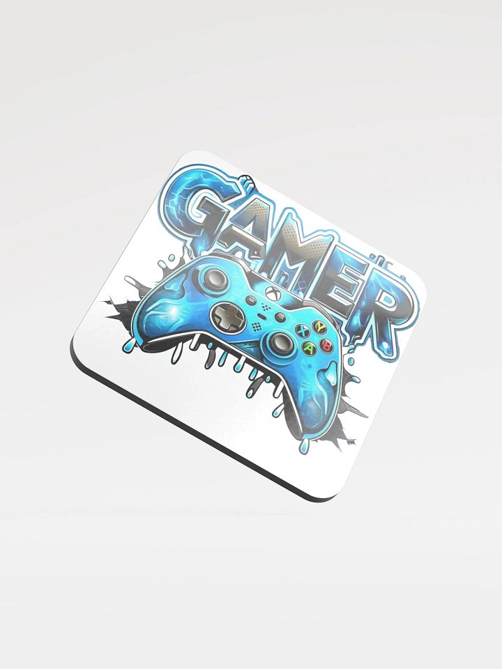 Ultimate Gamer I Glossed Cork Coaster product image (1)
