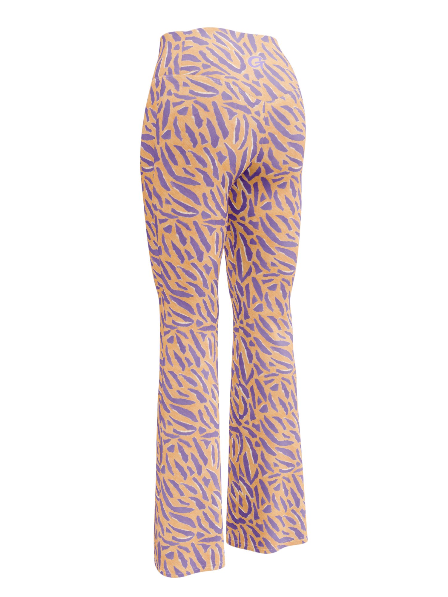 "Animal Stripe" Print Flare Leggings product image (4)