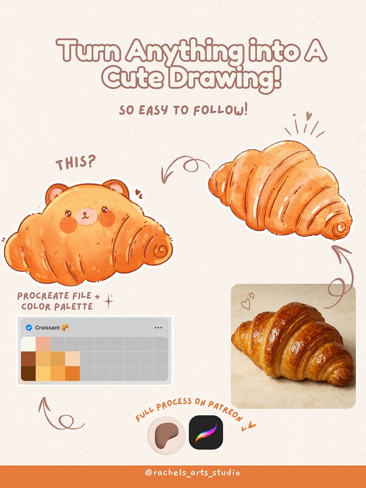 Teddy Bear Croissant 🥐 product image (1)