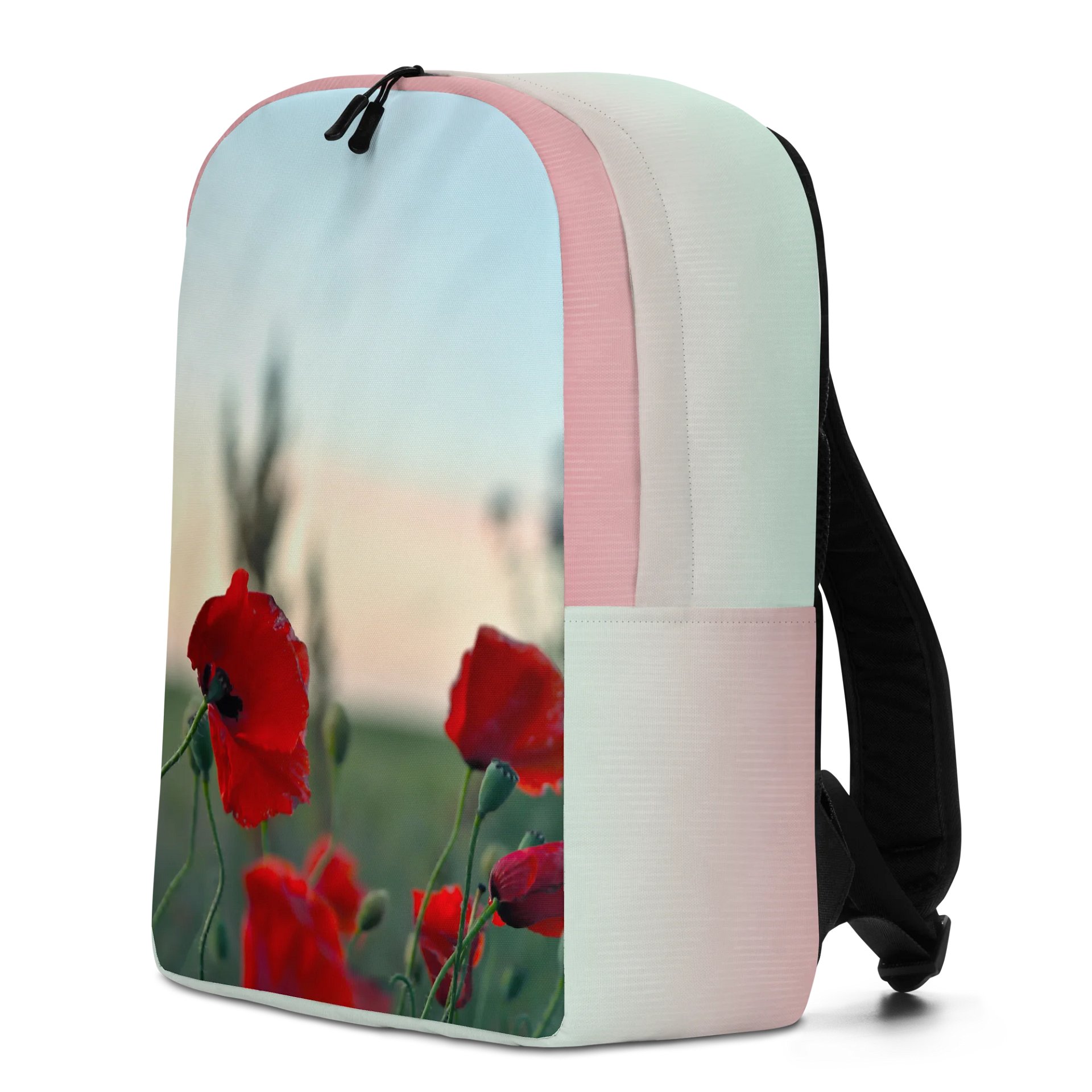 Design-backpack - Poppies in the wind (Light-colored Design) product image (4)