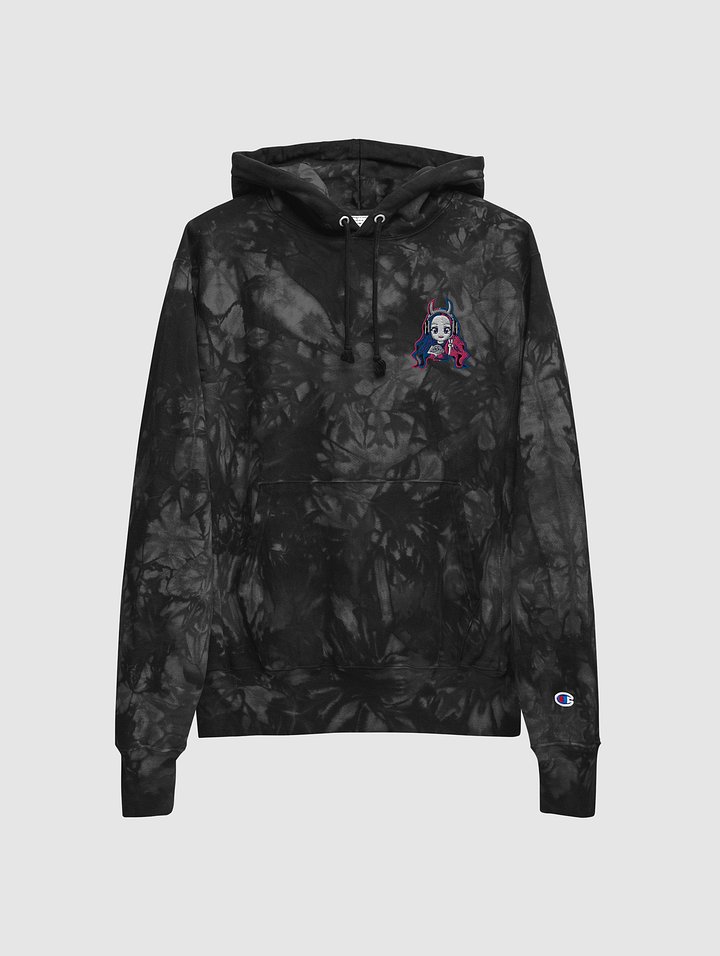 [Nintenluv] Unisex Champion tie-dye hoodie product image (1)