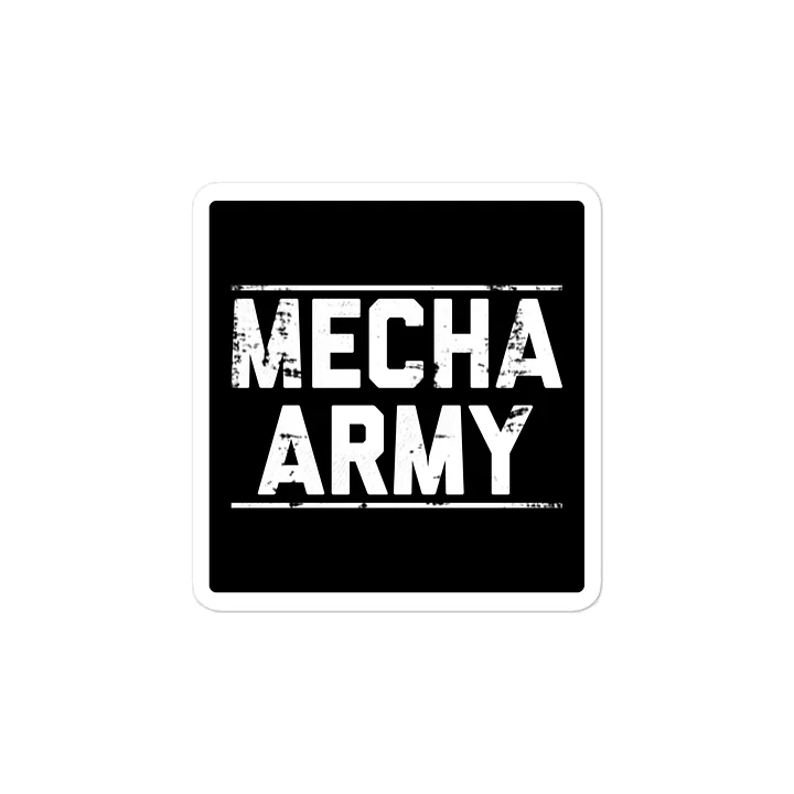 Mecha Army Sticker product image (2)