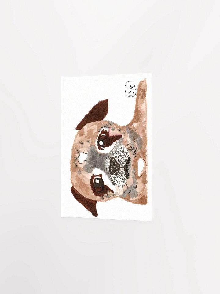 Pug Watercolour Print product image (2)