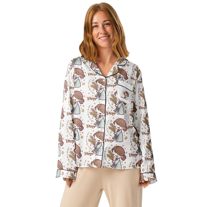 Zodiac Virgo Dreams Women's Pajama Top product image (1)