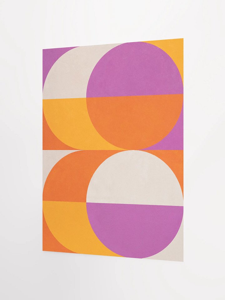 Disco Circle Painting Print product image (2)
