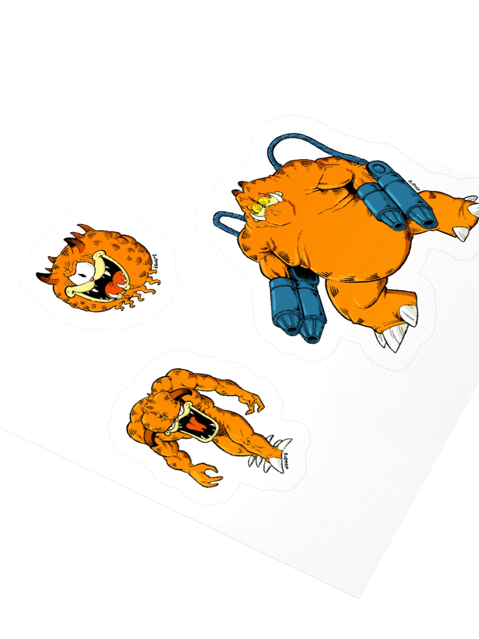 Doom Garfs Stickers product image (3)
