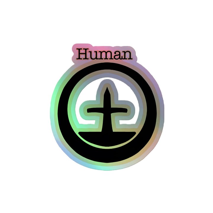 Human Holographic Sticker product image (2)