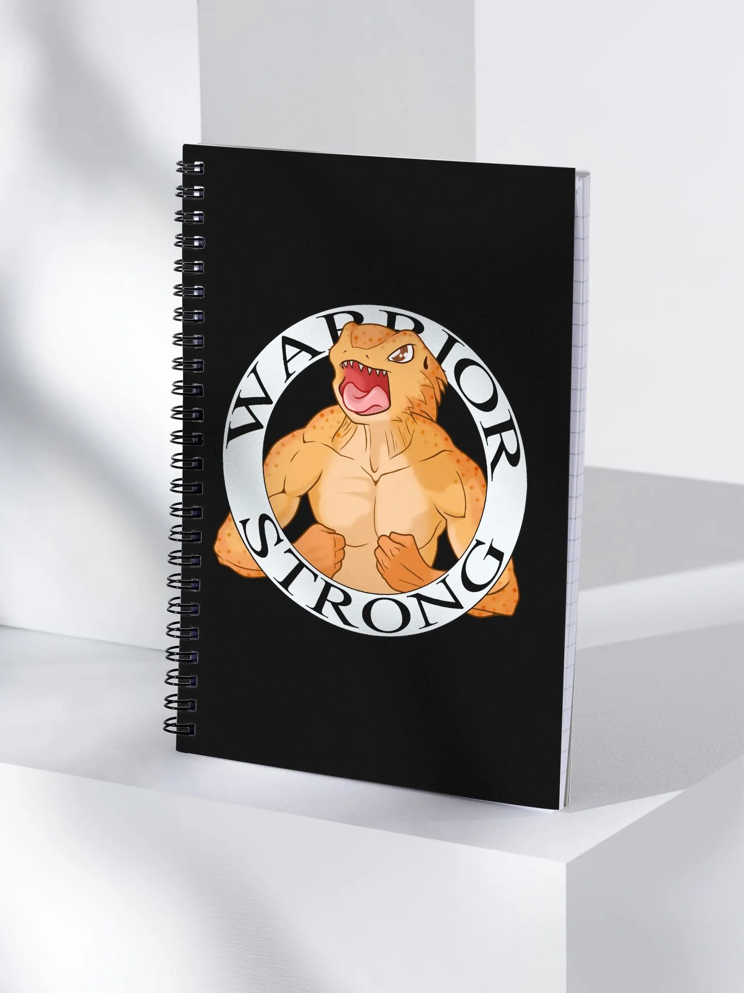 Warrior Strong Spiral Notebook product image (4)
