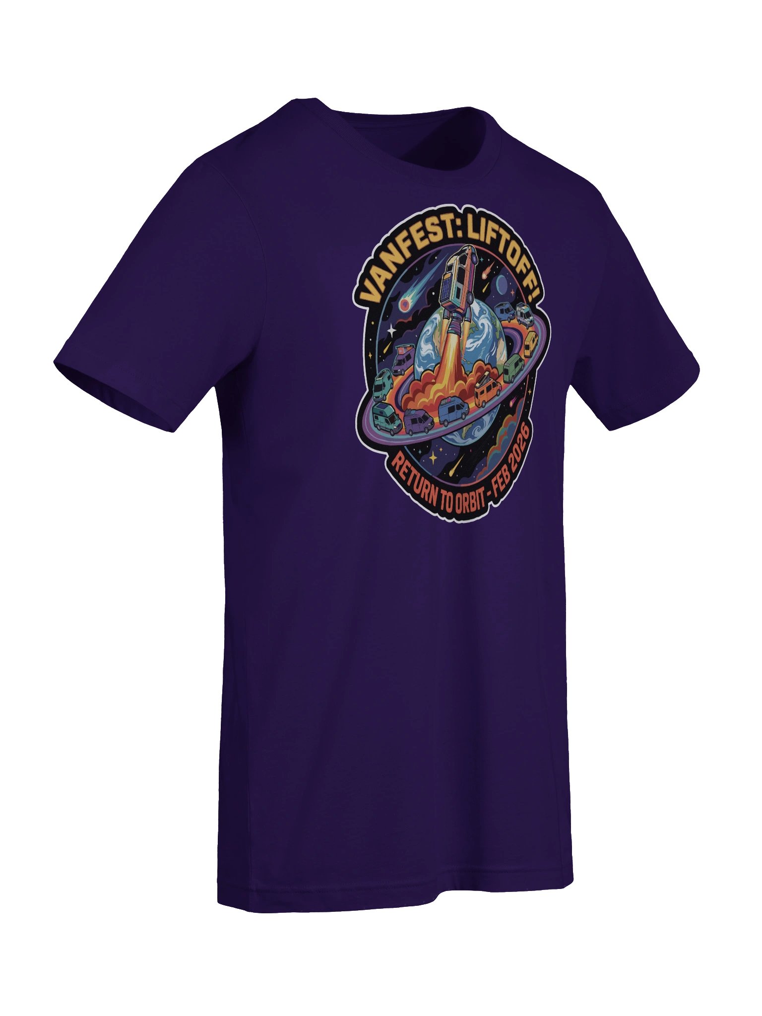 VanFest - LIFTOFF! 2026 Official Event Tshirt product image (9)