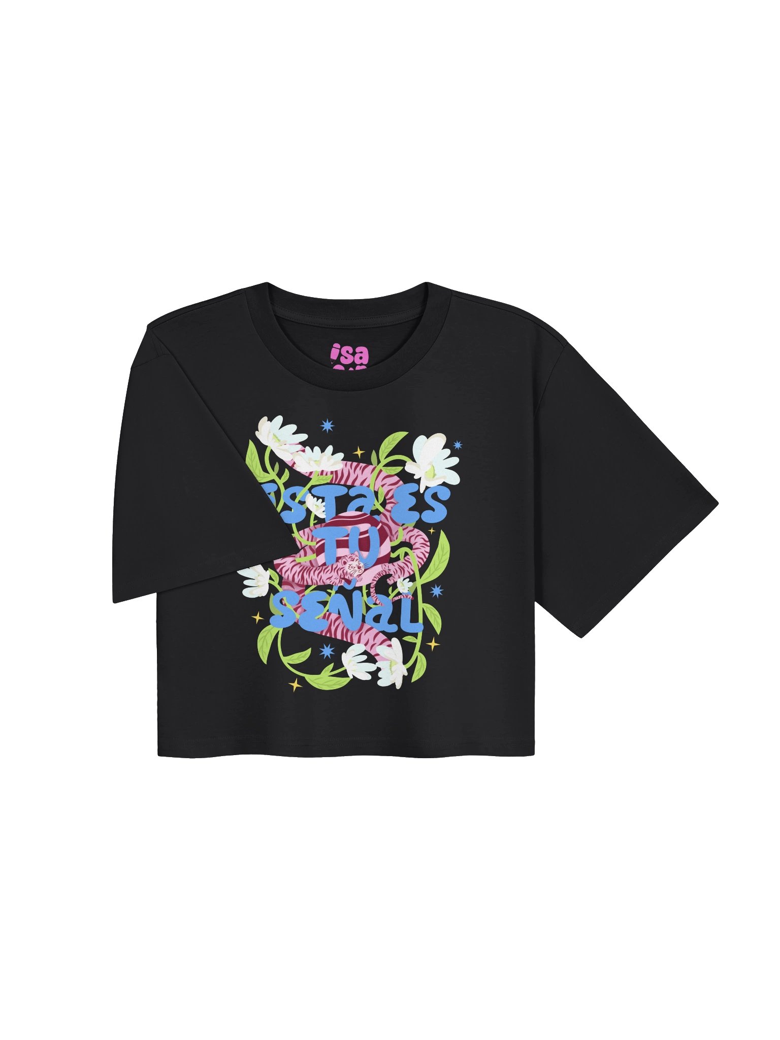 Crop Top Relax Fit | "Esta es tu señal" product image (4)