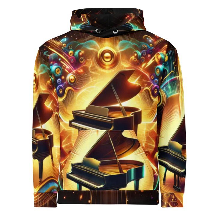 Piano Musical Instrument - All-Over Unisex Hoodie #23 product image (1)