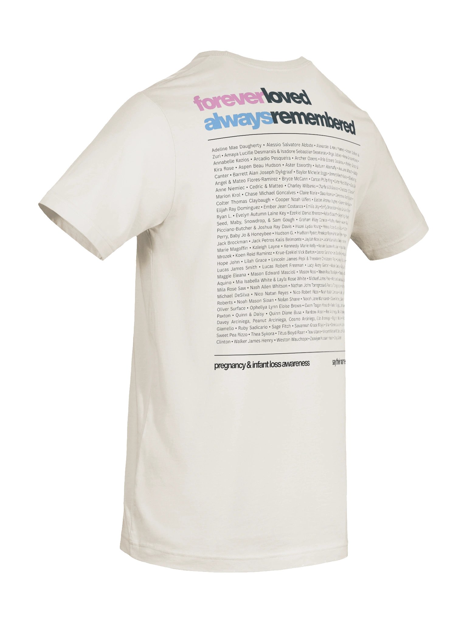 '1 in 4' Floral 2026 Memorial Shirt (soft, light) product image (10)