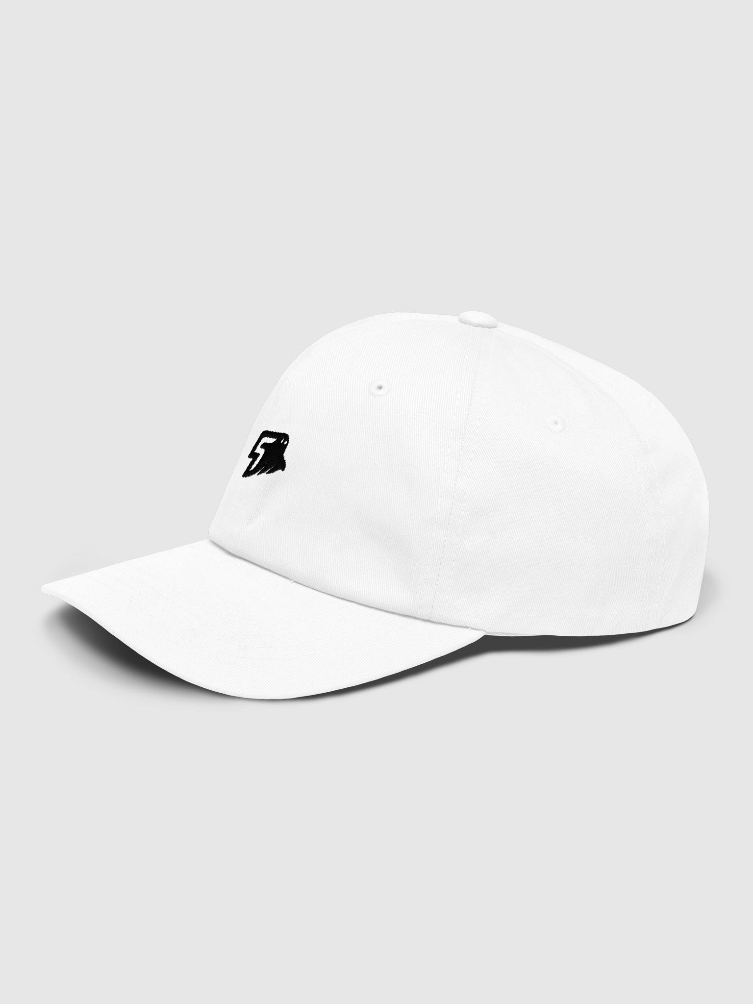 Ghost Logo White Dad Hat product image (3)