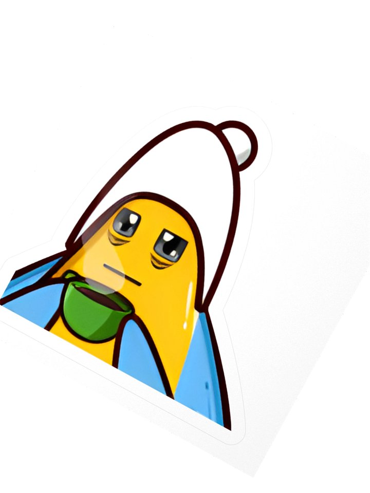 Sleepy Star Sticker product image (3)