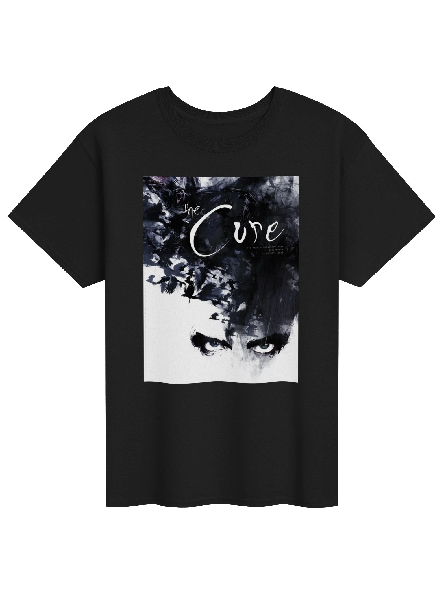 The Cure Manchester UK 2026 Wythenshawe Park T-Shirt product image (1)