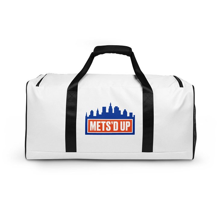 White Duffle Bag product image (1)
