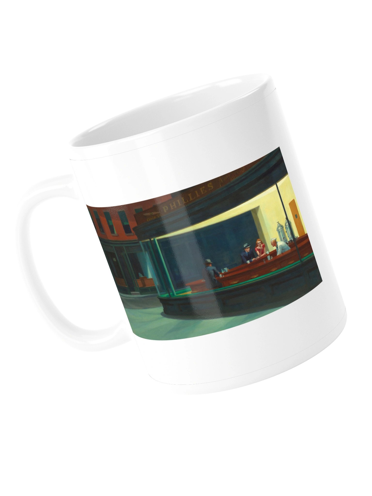 Edward Hopper – Nighthawks – Mug product image (10)