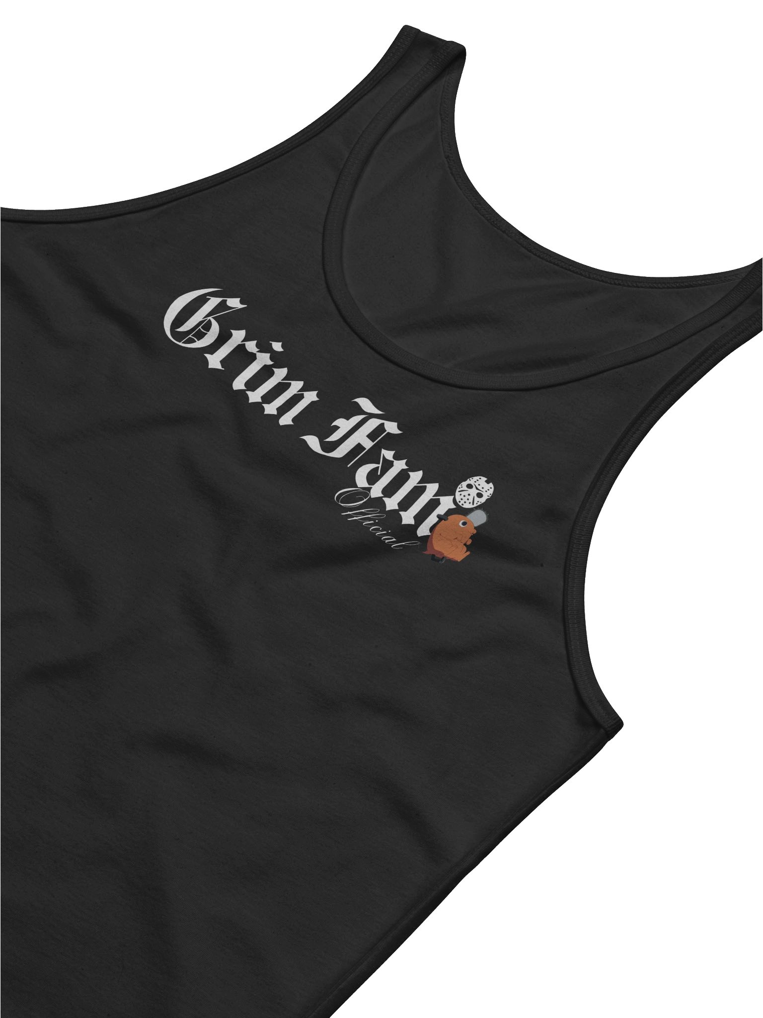 GRIM FAM X CHAINSAWMAN - TANKTOP/SINGLET #1 - Avail in ALL colors product image (4)