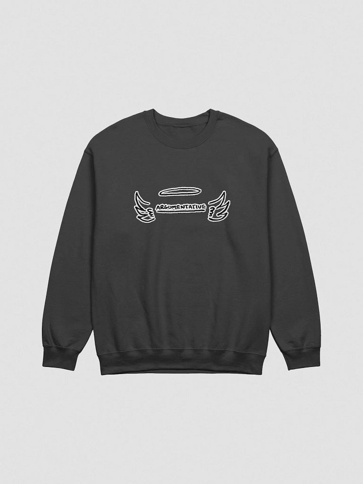 ANGELIC (lg. bubble design) embroidered crewneck product image (2)