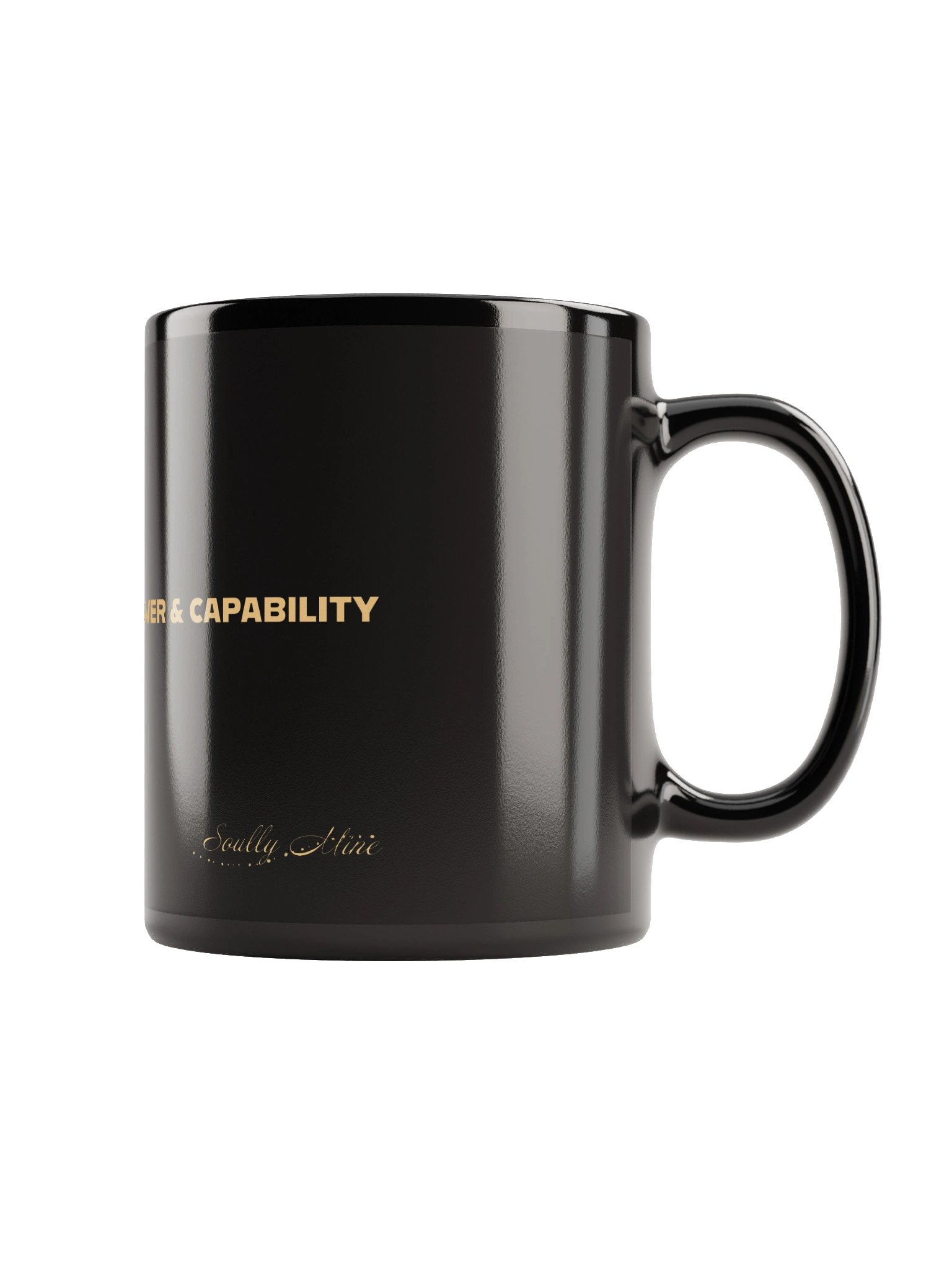 Soully Mine- GOLD PRINT Exhale, Inhale Mug product image (3)