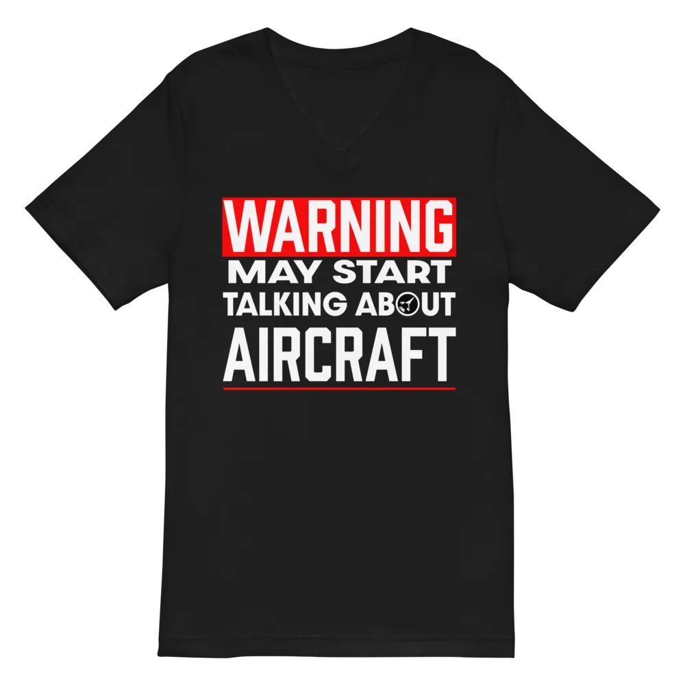 Aircraft Warning T-Shirt product image (2)