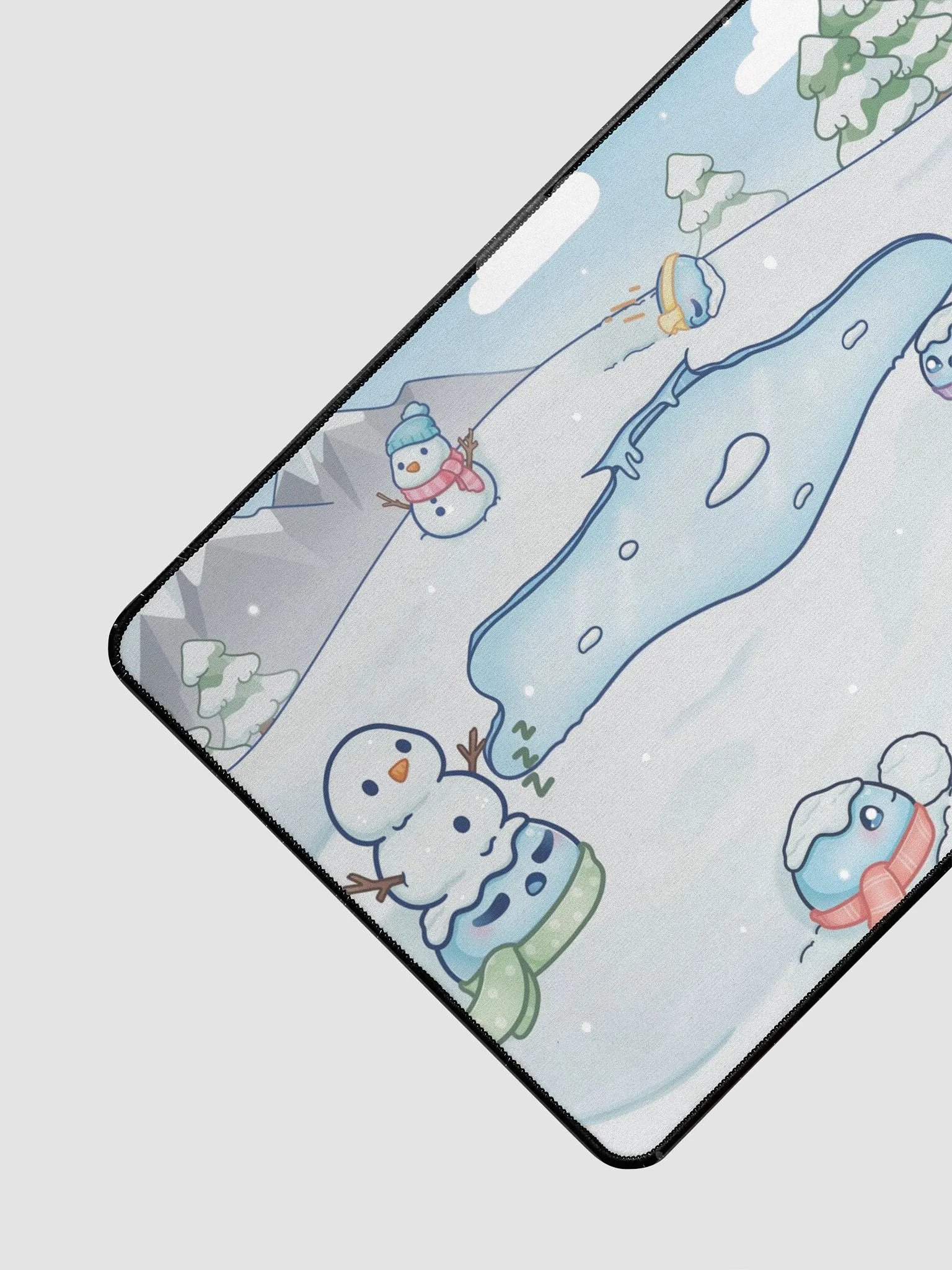 Snow Slime Neoprene Desk Mat product image (3)