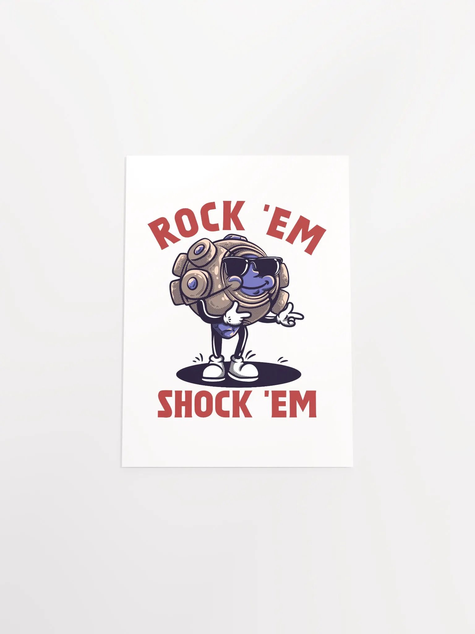 Rock 'Em & Shock 'Em Matte Poster product image (28)