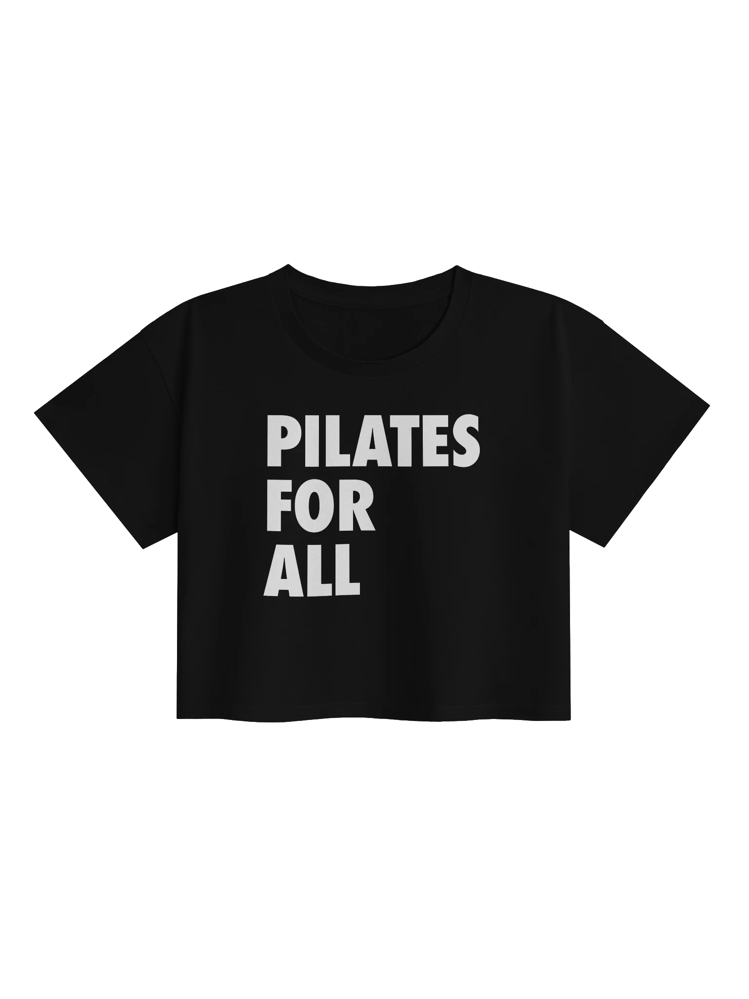 Crop Tee Pilates For All product image (1)