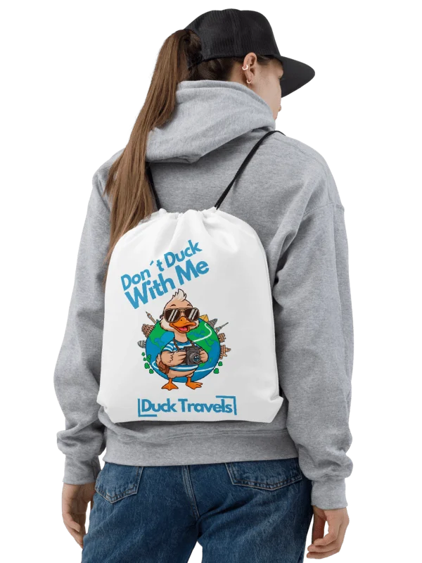 "Don't Duck With Me" Drawstring Bag product image (2)