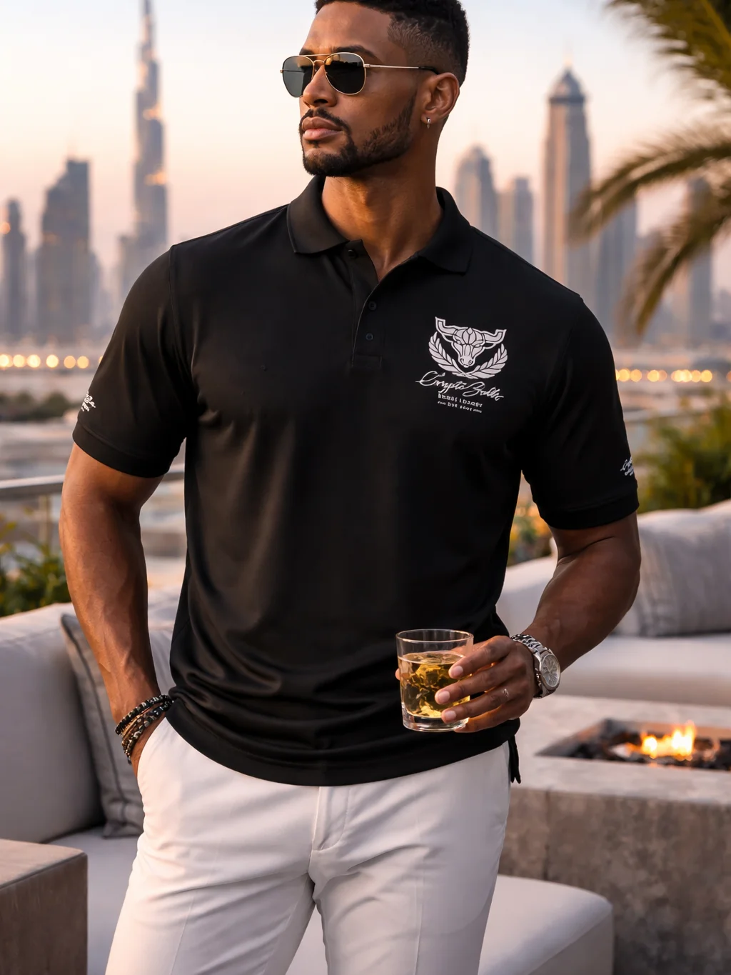 Bullish Executive Polo — White Crest - Men’s Collection product image (1)