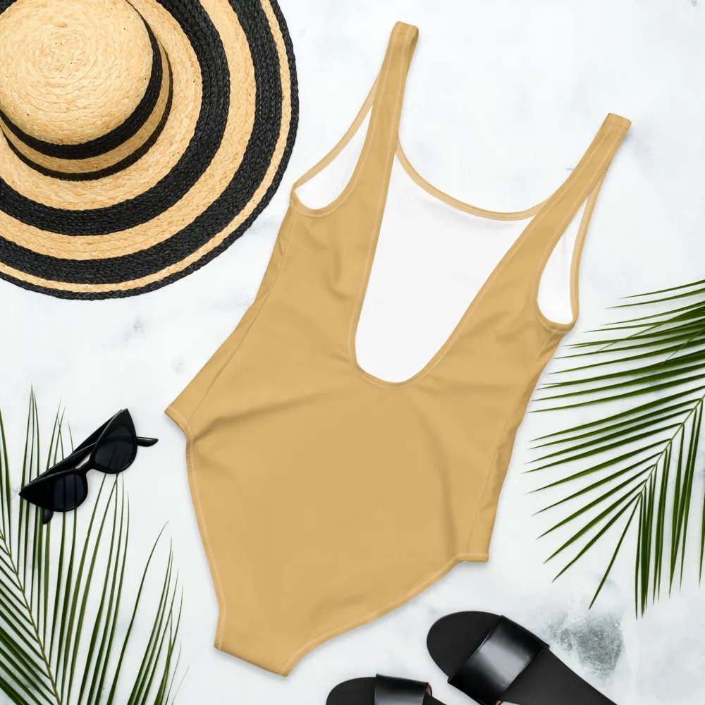 IDFK One Piece Tan Swimsuit product image (6)