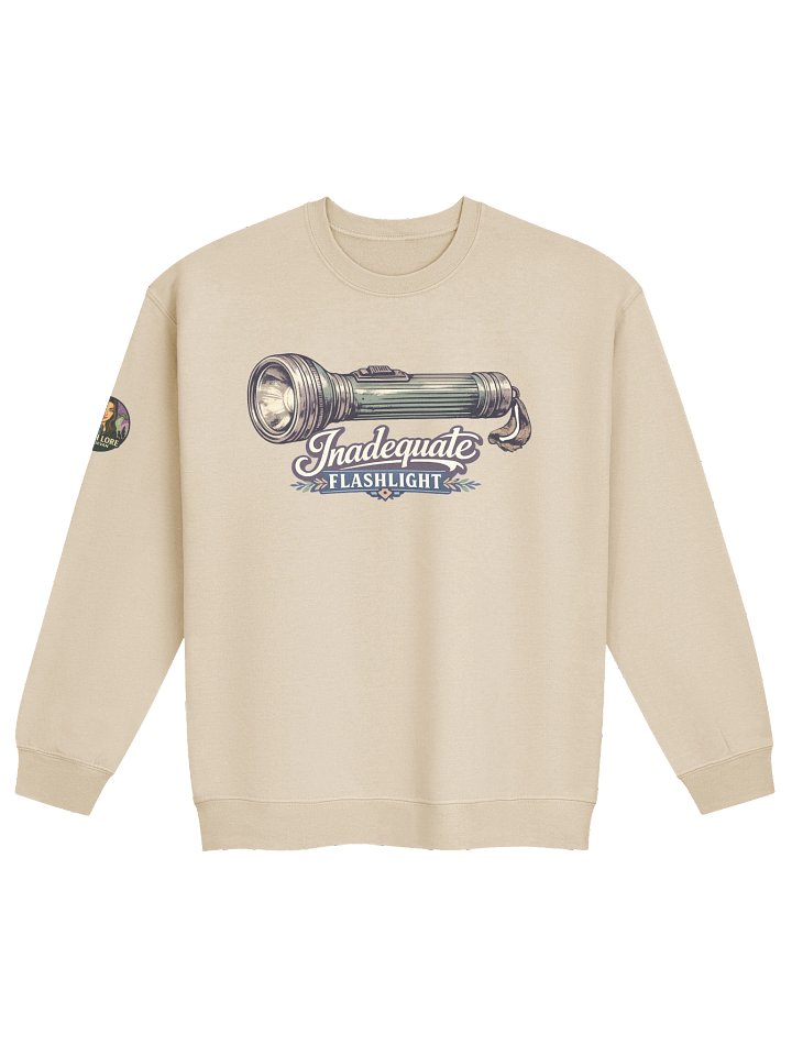 INADEQUATE FLASHLIGHT CLASSIC CREW NECK SWEATSHIRT product image (29)