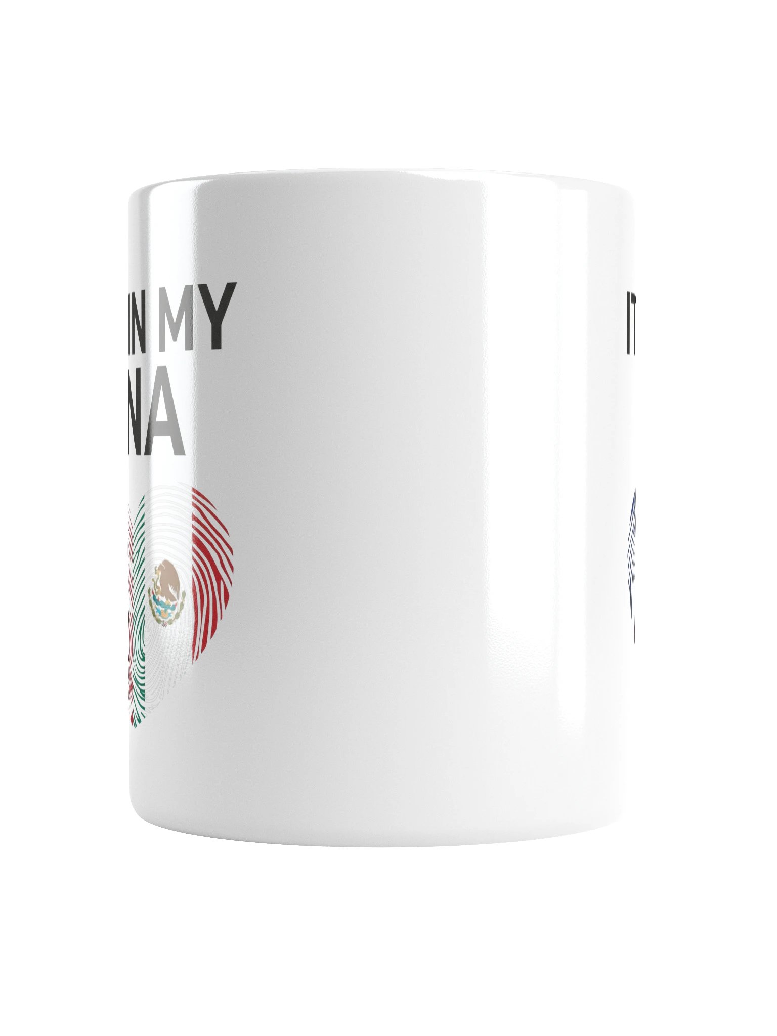 American Mexican Heritage DNA Heart Pride Flag Tee product image (2)