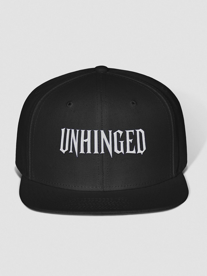 "Unhinged" Snapback Hat product image (1)