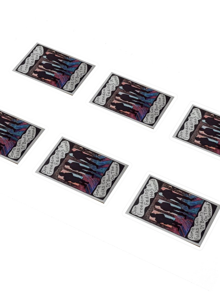 Freedom Fading Sticker Sheet product image (2)
