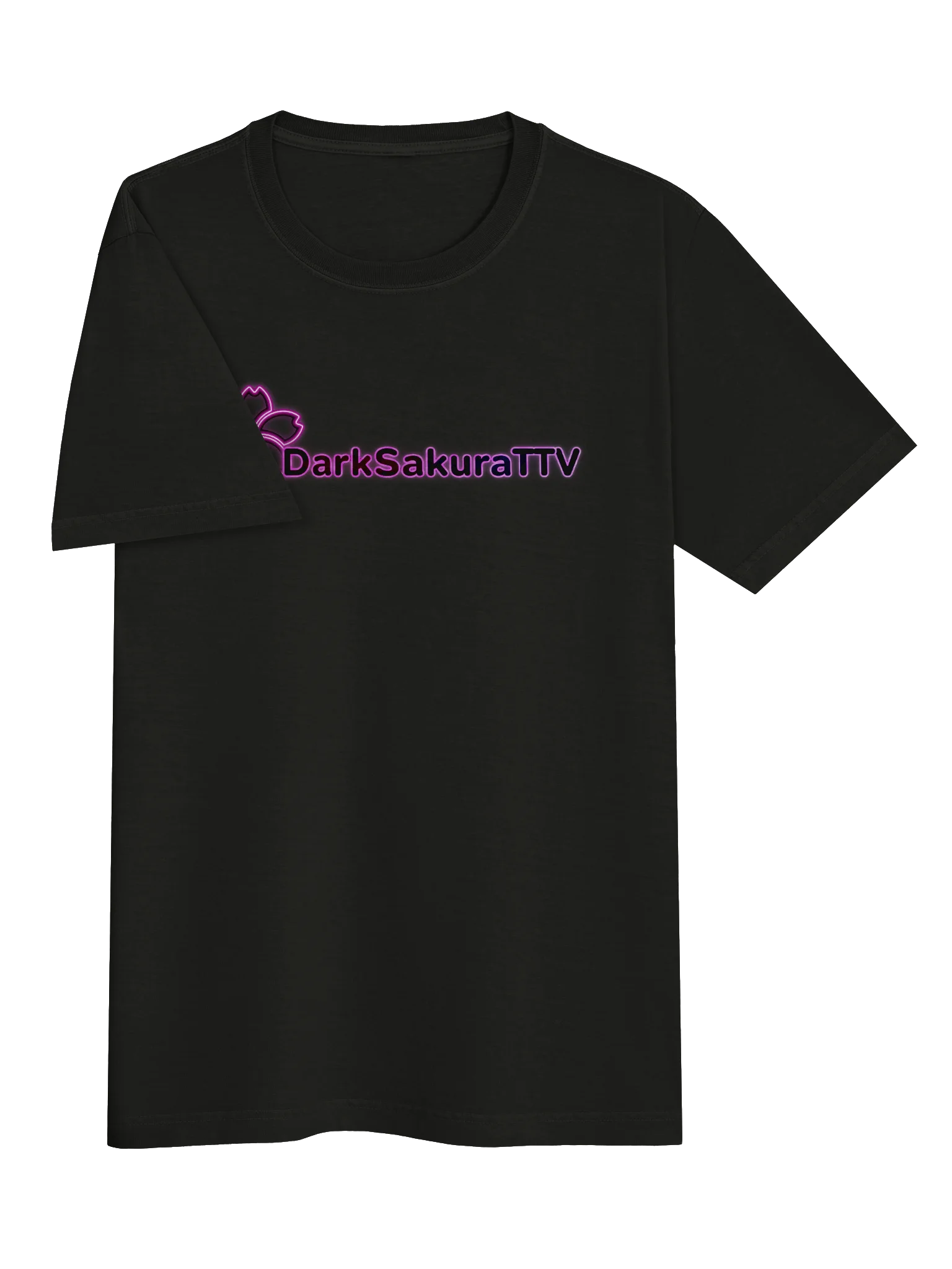 DarkSakuraTTV Neon Logo Unisex Oversized Garment-Dyed T-Shirt product image (10)