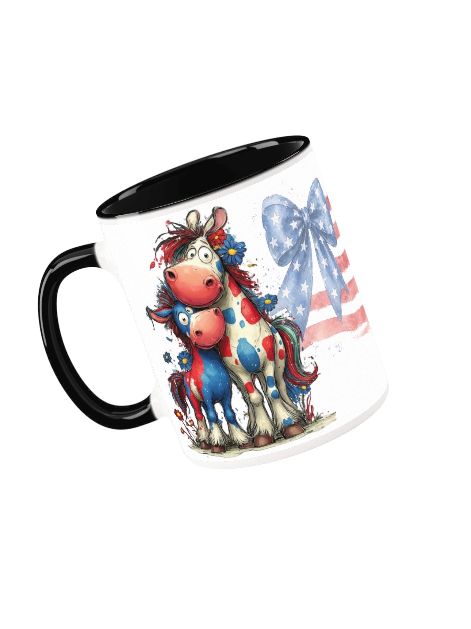 Patriotic Horse Accent Mug product image (5)