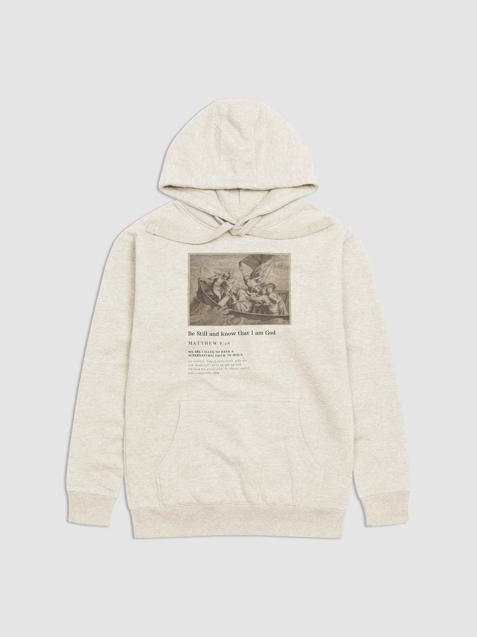 Be still Hoodie unisex product image (3)