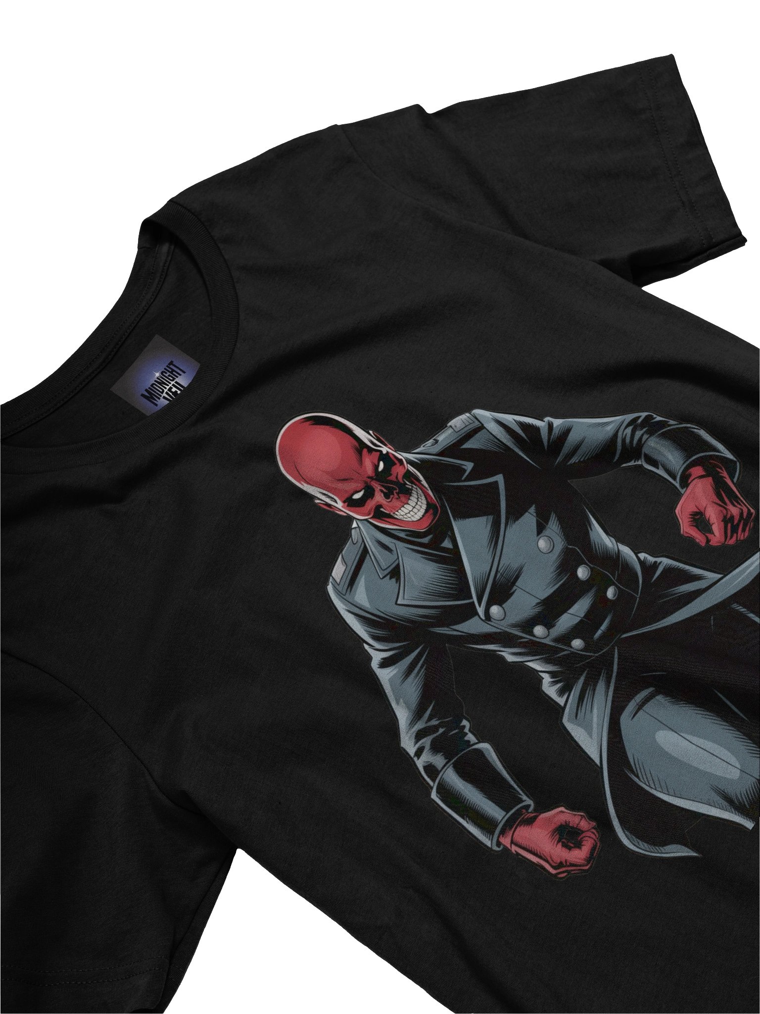 Hydra's Whisper: Red Skull Supersoft Graphic T-Shirt product image (5)