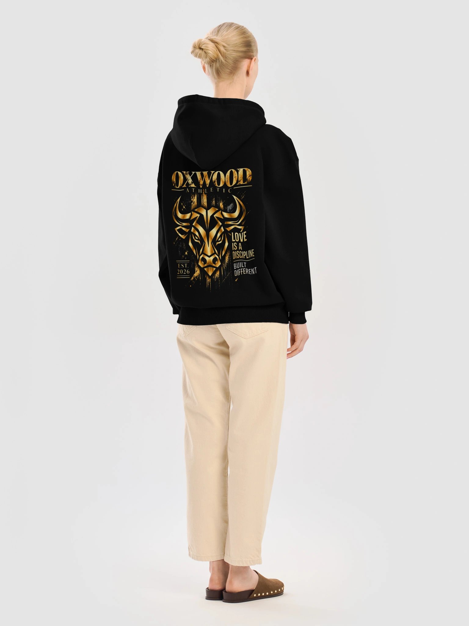 OXWOOD Athletic “Built Different” Heavyweight Hoodie product image (12)