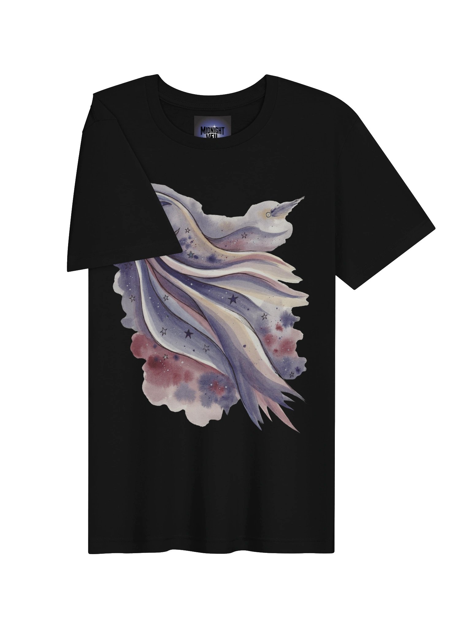 Midnight Veil Starry Wing T-Shirt product image (28)