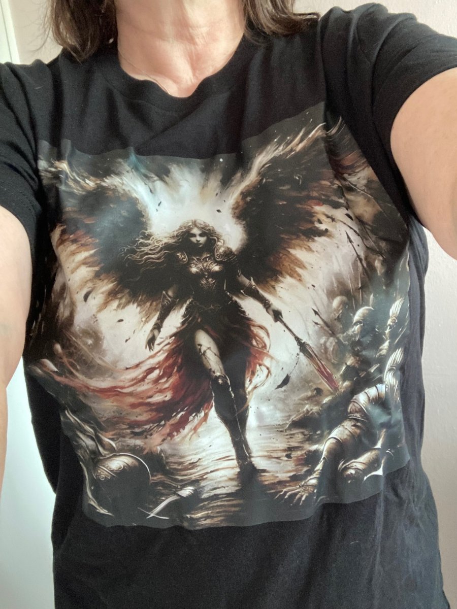 Warrior Angel Battle T-Shirt product image (2)