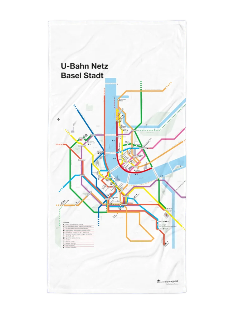 #UBAHN Basel Strandtuch product image (3)