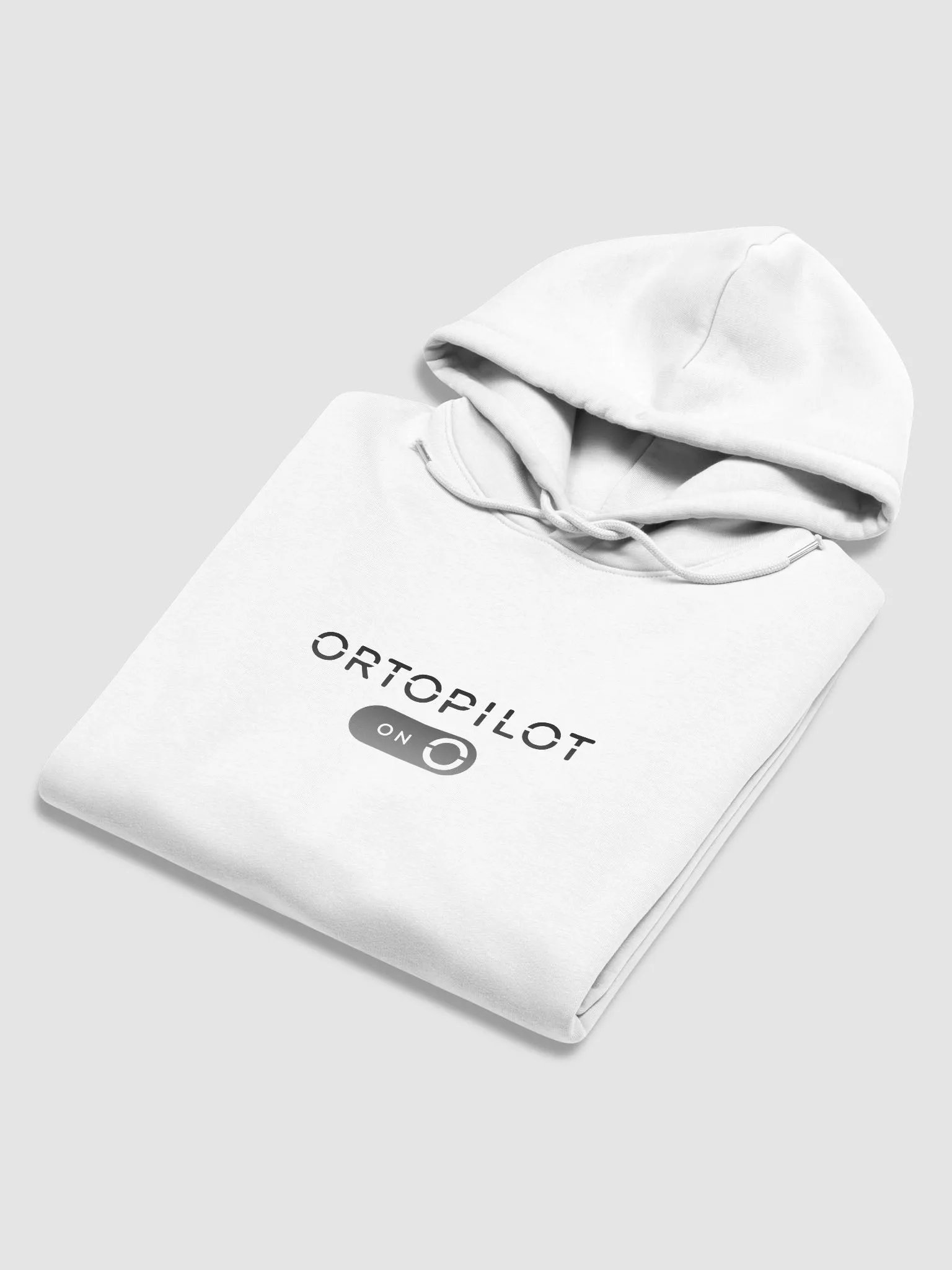 'ORTOPILOT ON' (B/W) PREMIUM HOODIE product image (8)