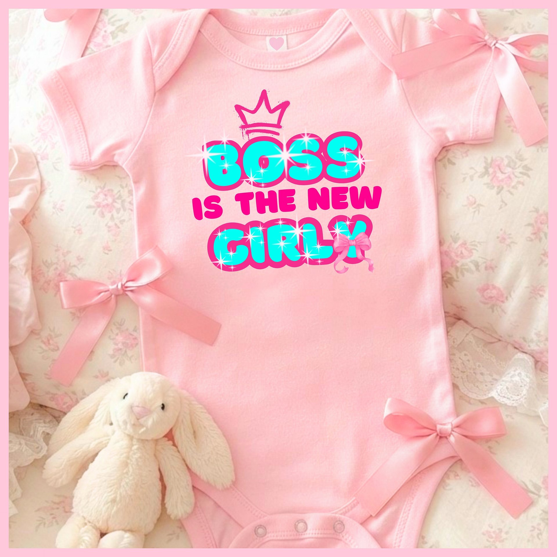 BOSS is the new GIRLY🩷Super Soft🪽Onesie🩷 product image (1)