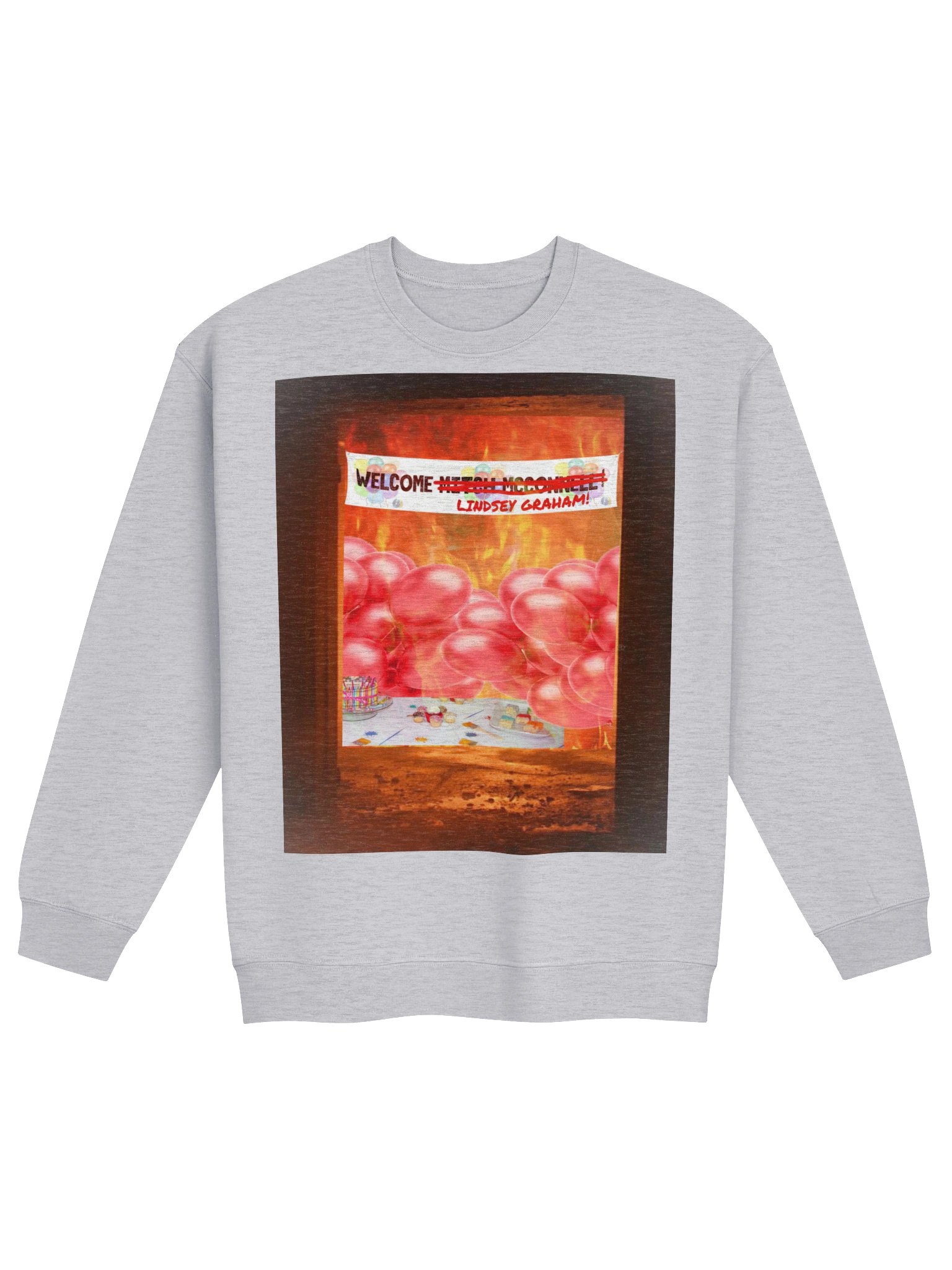 WELCOME LINDSEY GRAHAM! — SWEATSHIRT (LIGHT) product image (2)