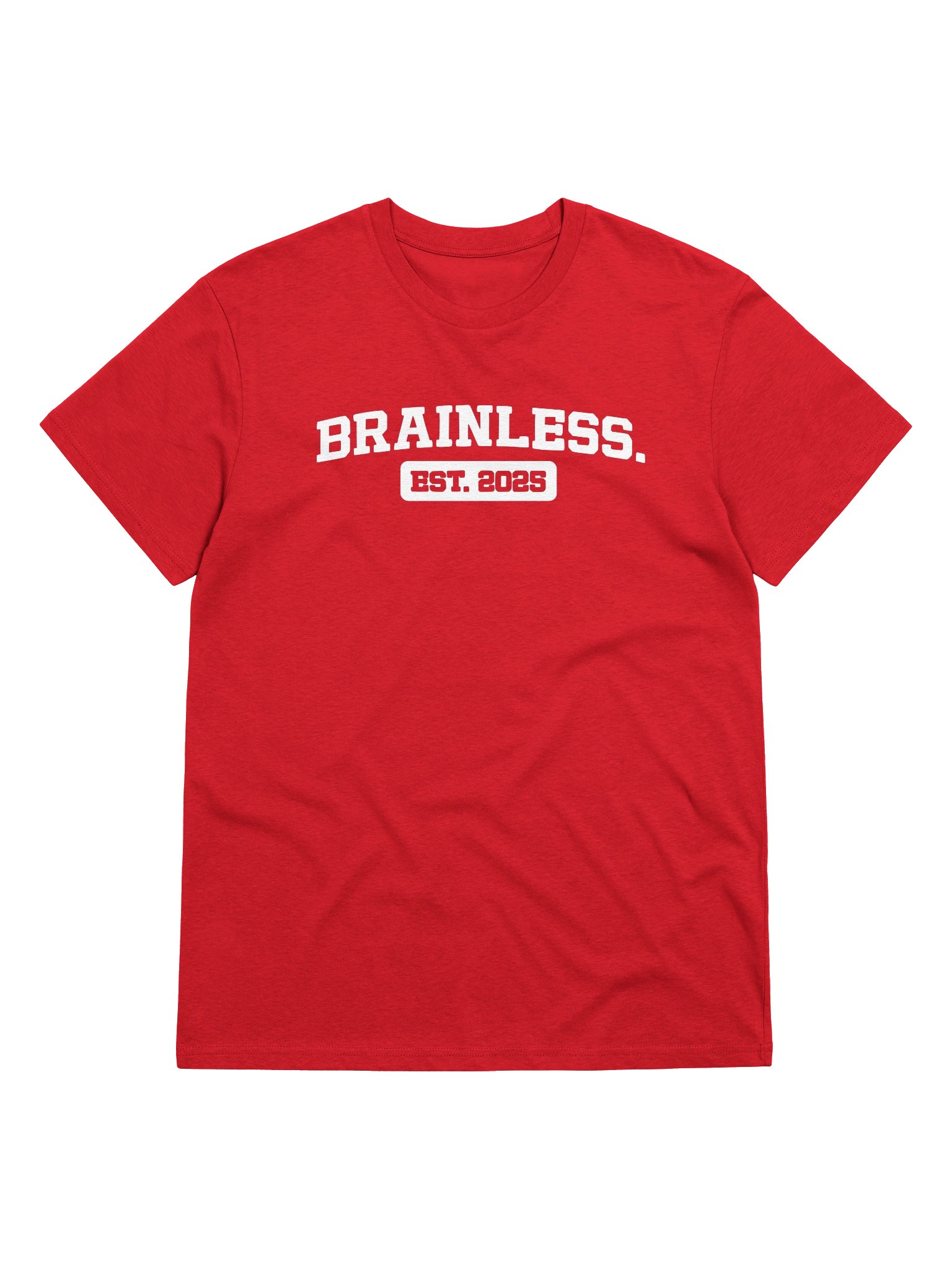 Brainless. Collegiate Tee (White Logo) product image (6)