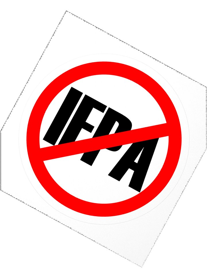 No IFPA Roundel Sticker product image (2)